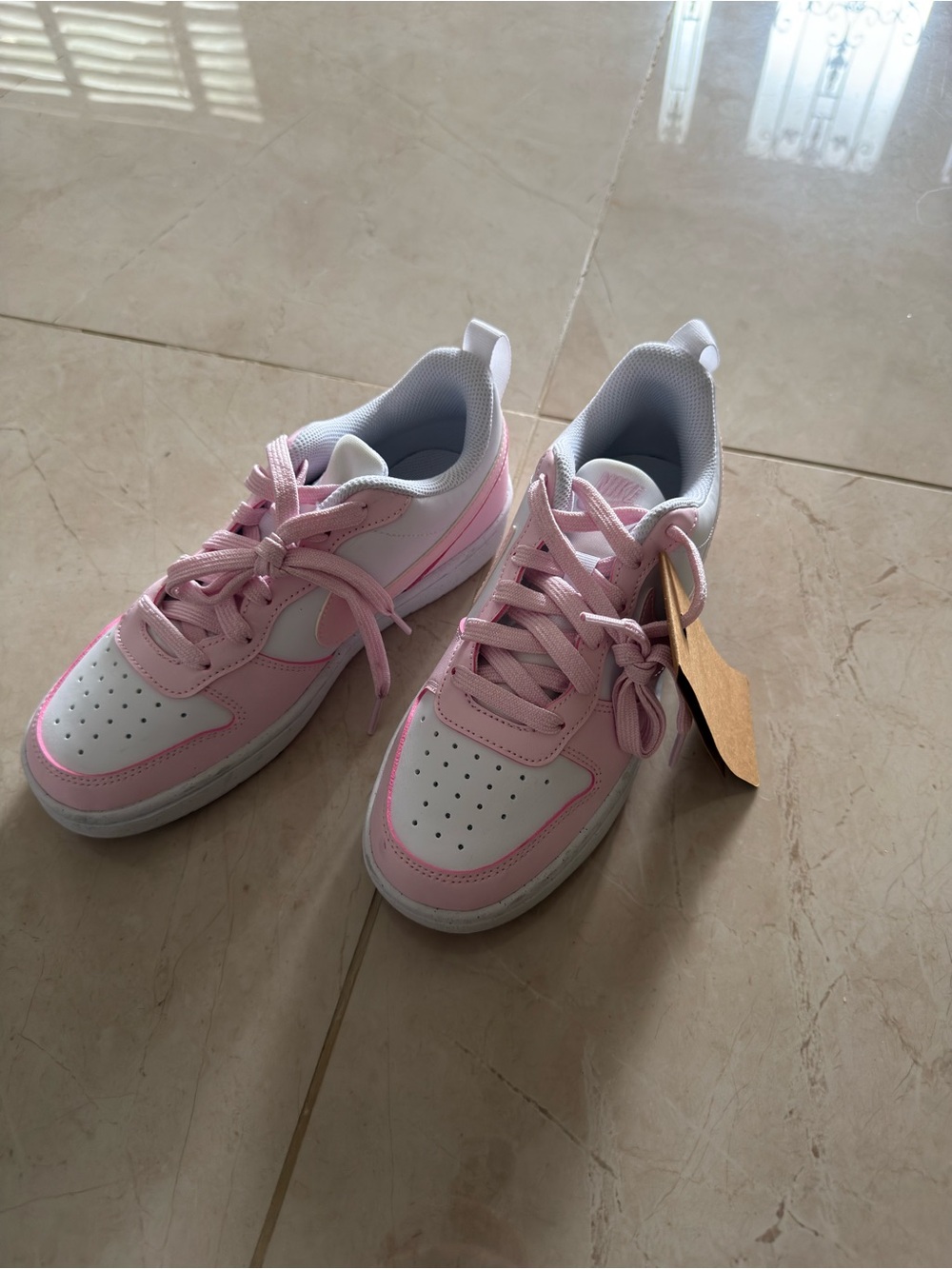 Pink Nike Dunk Low 4Y